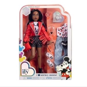 NIB Disney Ily 4EVER I Love Mickey 12" Fashion Forward Doll - 2 Gorgeous Outfits